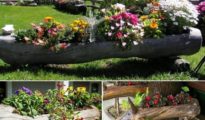 DIY Log Planter: How to Make a Log Planter